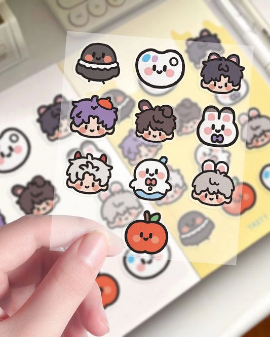 Love and Deep Space Laptop Stickers