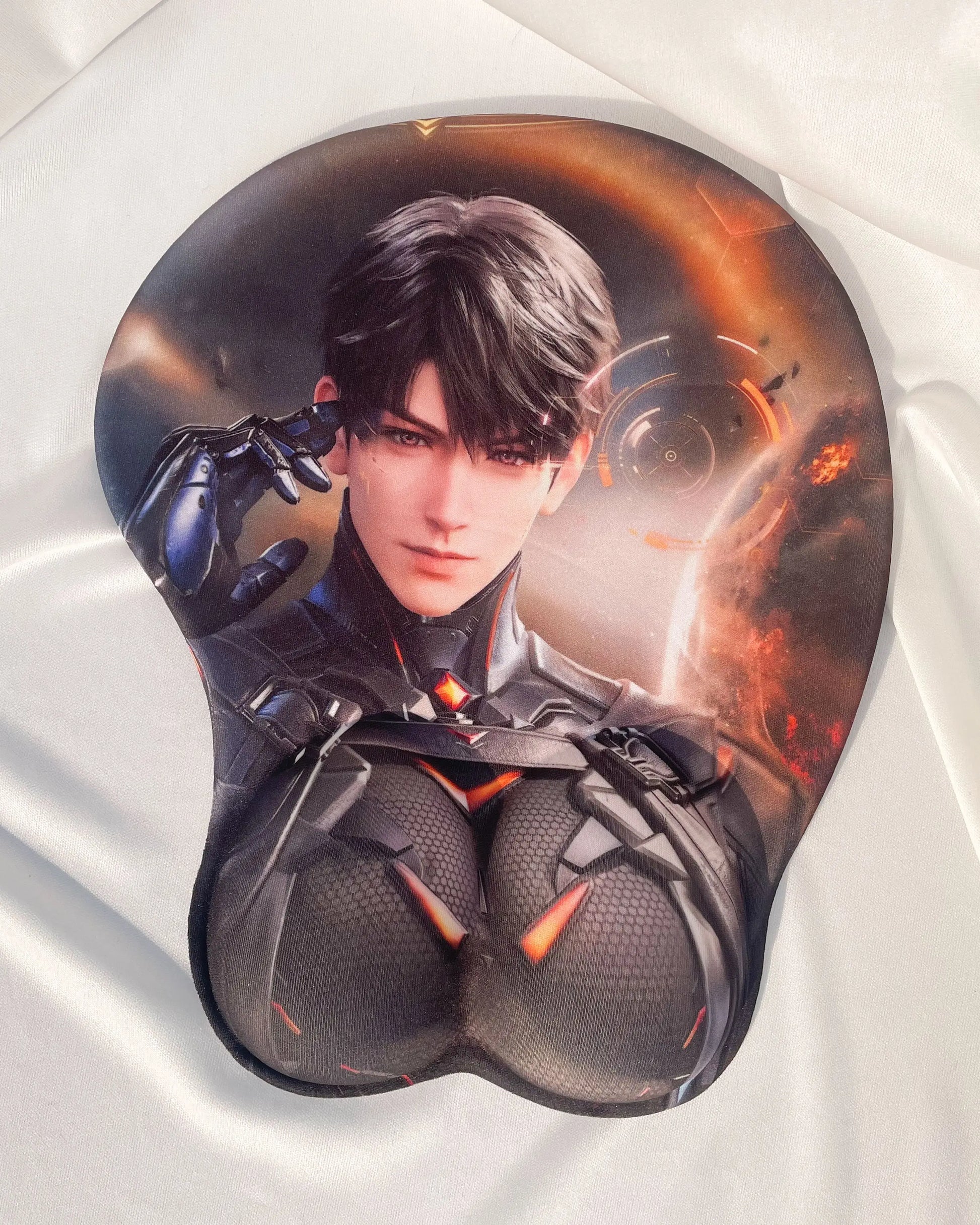 Caleb 3D Mouse Pad Orange