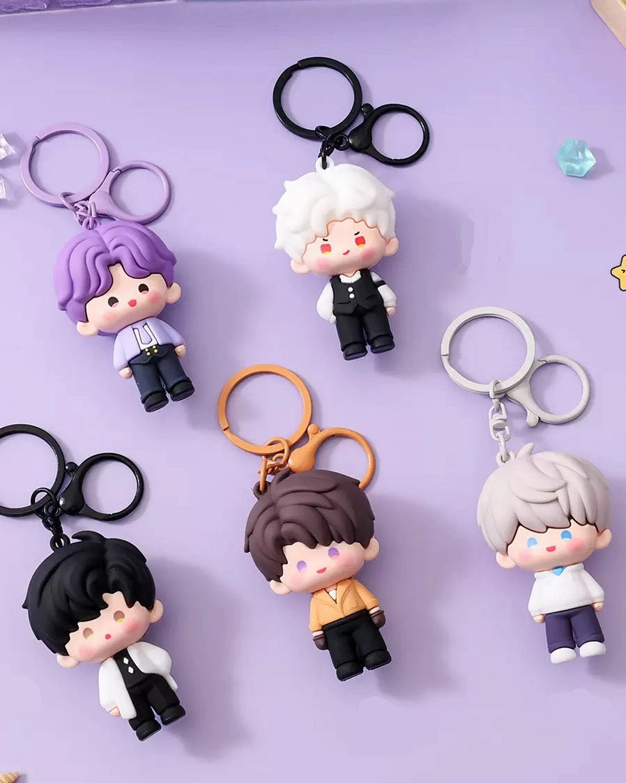Sylus Love and Deepspace Mini Character Keychain
