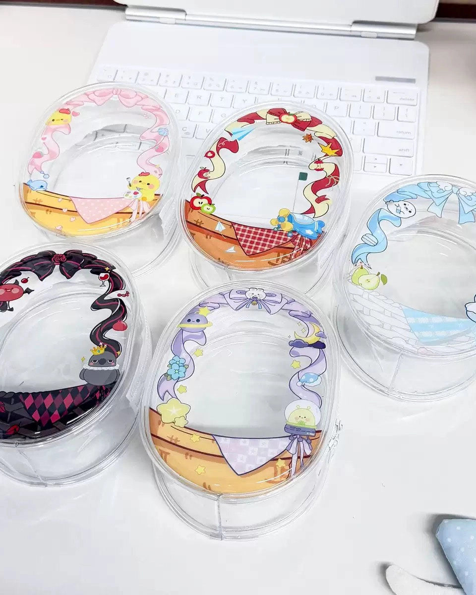 10cm Plush Doll PVC Travel Case
