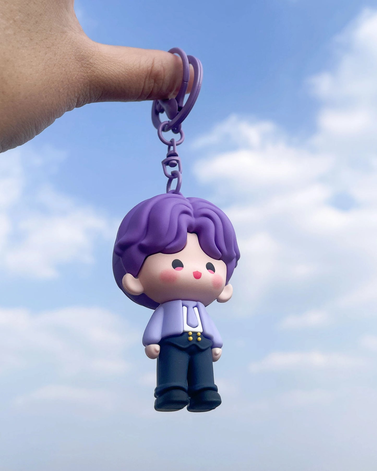 Rafayel Love and Deepspace Mini Character Keychain