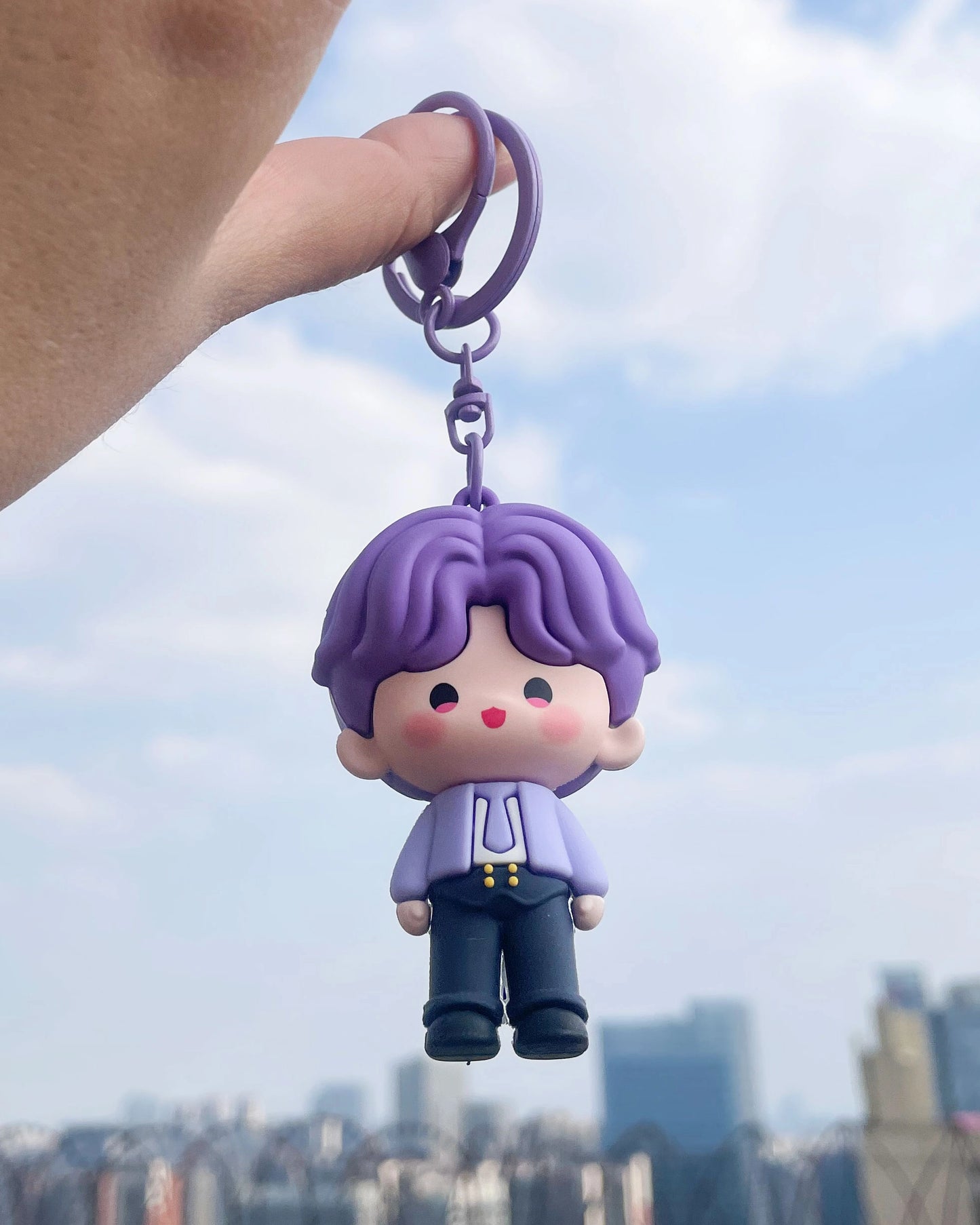 Rafayel Love and Deepspace Mini Character Keychain