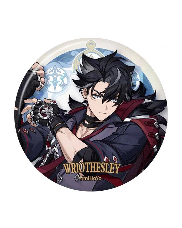 Genshin Impact Official Limited Wriothesley Badge