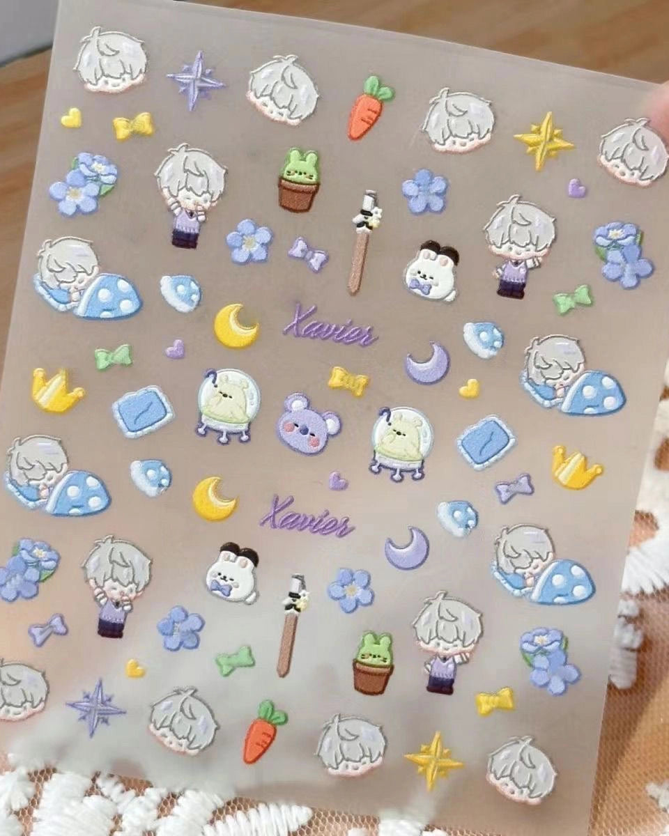 xavier Mini Stickers