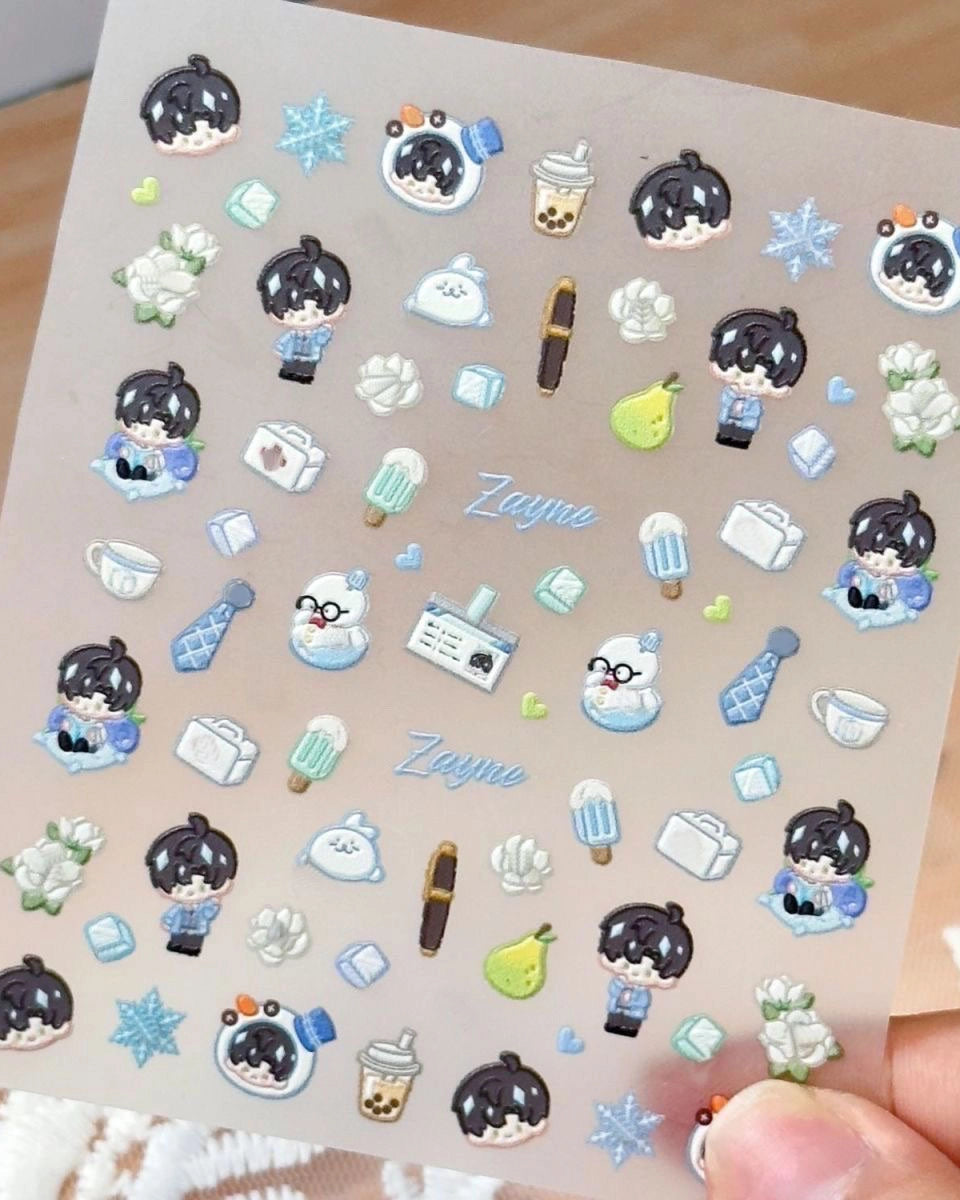zayne Mini Stickers