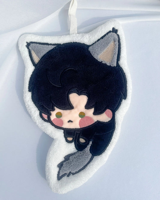 Zayne Cat Soft Hand Towel