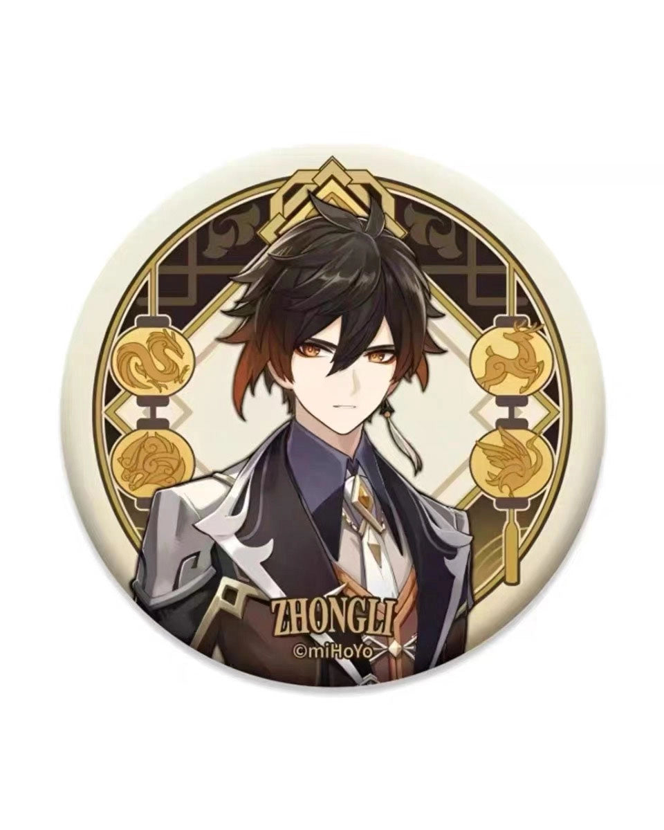 Genshin Impact  Official Limited Zhongli Badge